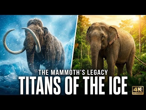 Titans of the Ice: The Incredible Evolution of the Elephant | 4K Documentary #mammoth