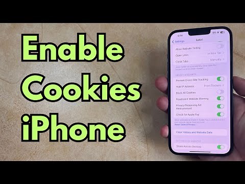 How to Enable Cookies on iPhone