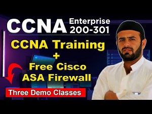 CCNA 200-301 Enterprise Course Online Training With Free Cisco ASA Firewall in Pashto Two Demo Class