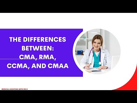 What is the difference between the CMA, RMA, CCMA, and CMAA? | Plus frequently asked questions