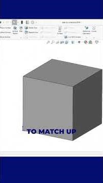 How SOLIDWORKS Uses Surface Geometry Behind Solid Features | Introduction to Surfacing #shorts