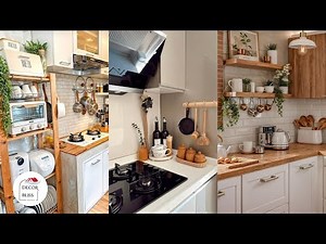 Tiny Kitchen Organization Ideas: Genius Storage Solutions for Small Spaces #kitchen