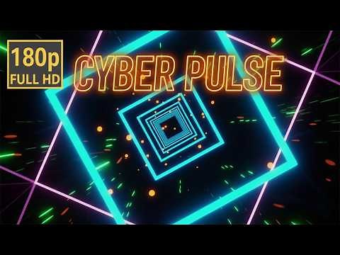 ⚡ Full HD Cyber Pulse – High-Energy Neon Loops for Stage Visuals