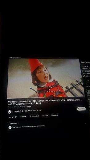 Verizon Christmas tv commercial featuring MELISSA MCCARTHY