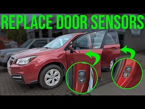 How to Replace Door Sensor - Subaru Forester (2014-2018)