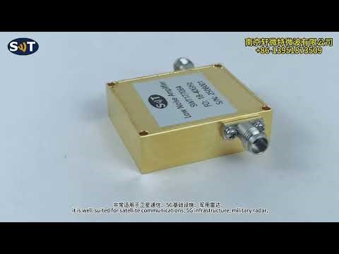 18 to 40 GHz millimeter-wave low noise amplifier for both commercial and defense-oriented systems