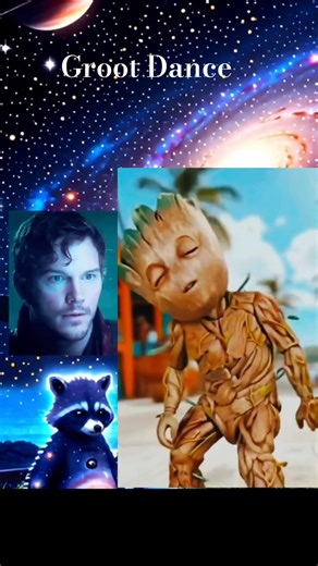 I am Groot. #dance #funny