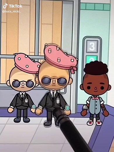 My fave baddie duo @Silly Toca Boca!! 😜 #gerald #biggie #tocaboca #funny #duo