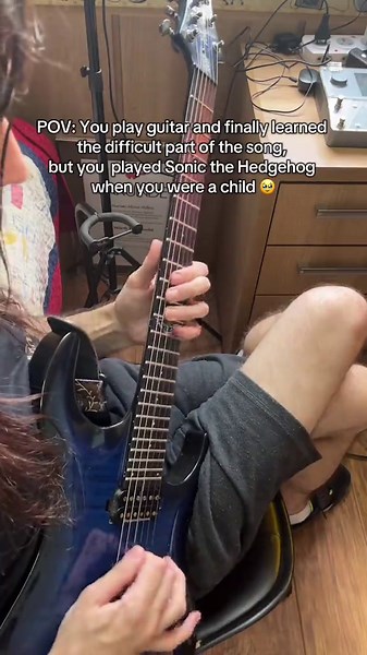 Mastering Guitar: A Nostalgic Sonic Hedgehog Cover