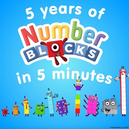 54K views · 596 reactions | It's our birthday today and we're turning 5 years old! 殺 Let's get this birthday party started and watch our 5 years in 5 minutes special video ⭐ What is your little learner's top number fun moment? CBeebies | Numberblocks | Facebook