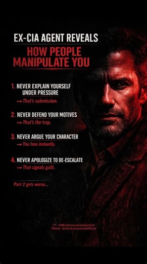 Ex-CIA Agent: Manipulation Tactics You Never Notice | Psychology