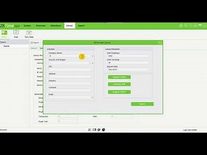 Zktime - Setting Device and register license