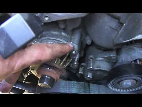 DIY BMW E46 how to change water pump and thermostat