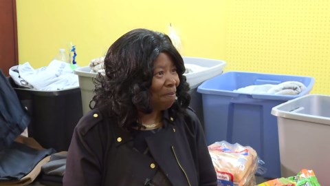 High Point church hosts drive-thru food giveaway