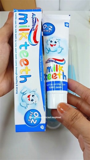 Best Baby-Friendly Toothpaste for 0-2yr Old | Aquafresh Milk Teeth