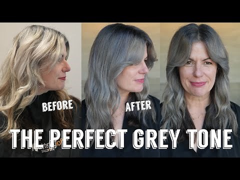 Grey Blending With Just a Toner: My Go-To Dark Grey Formula