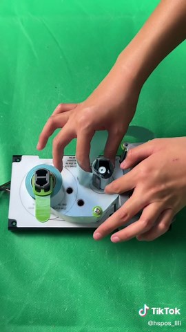 Embedded label printer with auto label feeding cutting! #label #pos #printer #thermal