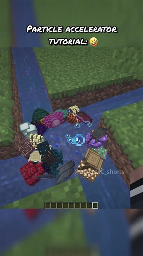 Particle accelerator tutorial: 🤣🥀 #shorts