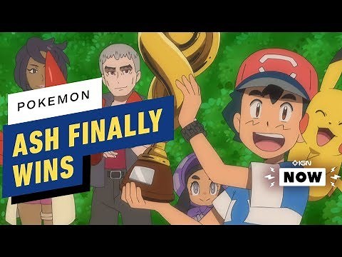 Ash Ketchum Becomes a Pokemon League Champion - IGN Now