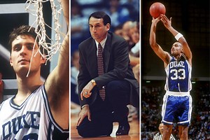 Duke's All-Time Starting Five is a Who's Who of College Basketball Legends