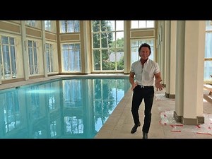 Luxury Swimming Indoor Pool in a Mansion