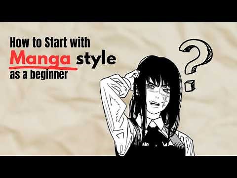 How to start with Manga Style as a beginner || Crazy.art