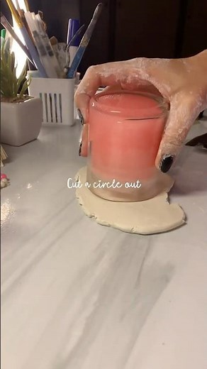 DIY Air Dry Clay Handmade Mug Tutorial |Easy Crafting for Beginners #diy #ceramic #creativeclayideas