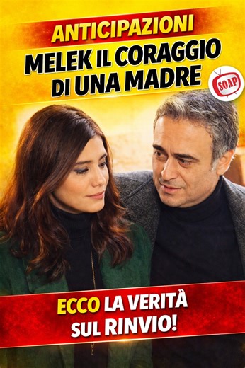 Melek – Il coraggio di una madre: perché salta l’episodio del 2 febbraio e quando torna Scopri perché Real Time ha rimandato la puntata di Melek del 2 febbraio 2026 e quando tornerà la serie turca amata dal pubblico. #melekilcoraggiodiunamadre #soaprealTime #meleksoap #melek2026 #fictionturca #realtimeitalia #sanremo2026 #olimpiadiinvernali2026 #dottorali #anticipazionisoap | TV Soap - Anticipazioni Soap Opera