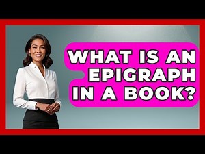 What Is An Epigraph In A Book? - Fictional Journeys