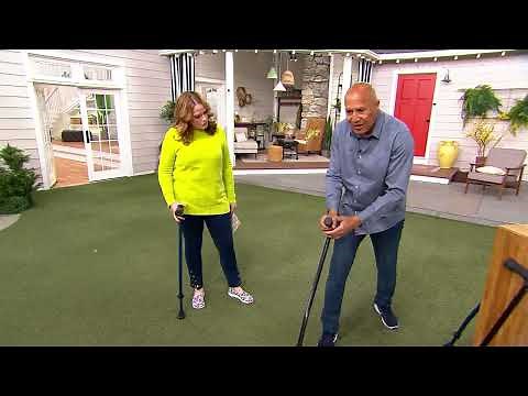 Dynamo Cyclone Cane with CrossBow Balance Technology on QVC