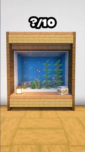 Minecraft Fish Tank🐠