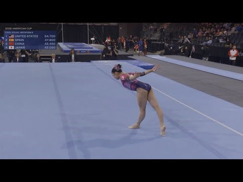 Kishi Rina 岸里奈 Floor | 2026 American Cup [NBC Cut]