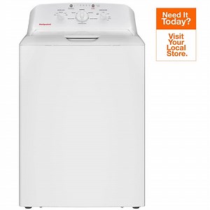 Check The Home Depot's Q&A Before Buying: Hotpoint 4.0 cu.ft. Top Load Washer in White with Cold Plus and Water Level Control