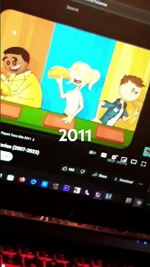 evolution of papa louie games