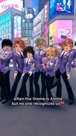 Ouran High School Host Club in DTI! 🌹 #ohshc #ouranhighschoolhostclub #dti #dresstoimpress #shorts