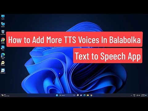 How to Add More TTS Voices in Balabolka Text to Speech App