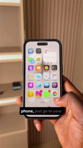 How to open your CONTROL CENTER with just one click #iphone #iphonetricks #phonetips #mobilesecrets