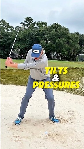 Master GOLF BUNKER Play with Tilts & Pressures! #bunkershot #golftips #golfinstruction