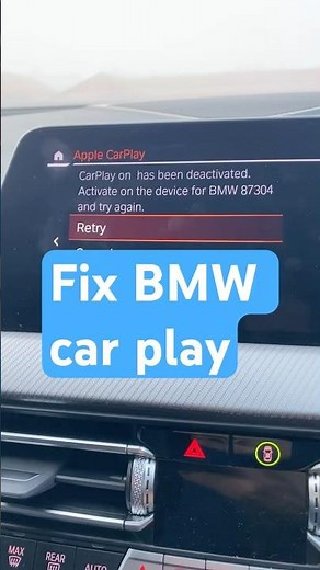 Fix BMW Car Play Not Working