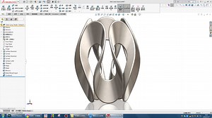 SolidWorks设计：曲面台灯灯罩