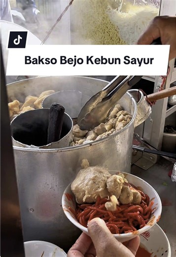 Nikmati Bakso & Mie Yamin Bejo di Kebun Sayur