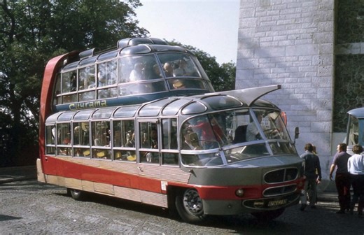 I tracked down the world's RAREST bus - it looks like something from The Jetsons