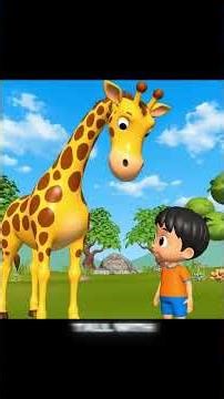 Animals Song for Kids | Learn Sounds in 3D Cartoon Style #kidslearning #nurseryrhymes