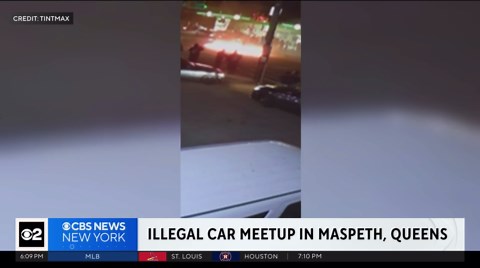 Illegal car meetup takes over block in Maspeth, Queens, City Council member says
