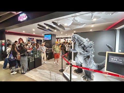 EPIC Day 2 LIVE at Godzilla Store Taipei! 🤩