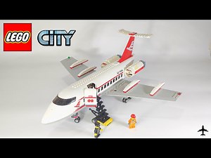 LEGO city Airplane 7894 Speed build and Review - 4K (HD)