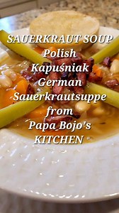 SAUERKRAUT SOUP #- IYKYK - Polish KAPUŚNIAK / German SAUERKRAUTSUPPE video recipe #sauerkraut #soup #poland #Polish #ukraine #latvia #russia #cooking #recipes #germany #dinner #food #cabbage | Jerry Bojanowski