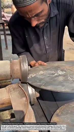 Extreme Metal Spinning Process – Traditional Sheet Forming Technique You Must See!.