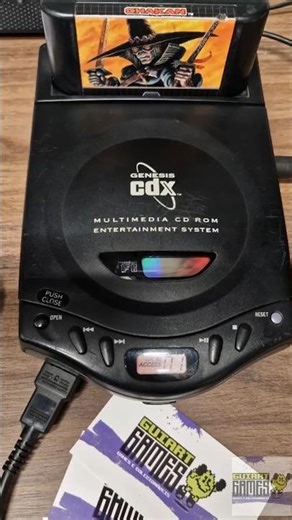 CDX Cartucho ou CD? Por que não os dois no mesmo console? 🕹️ #retrogaming #sega