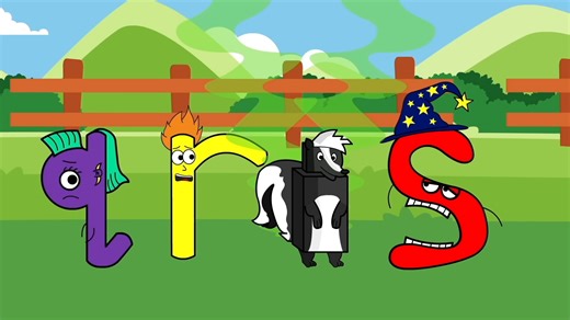 【英语启蒙】Animal Phonics Song#自然拼读